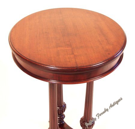 Top of circular occasional table c1870