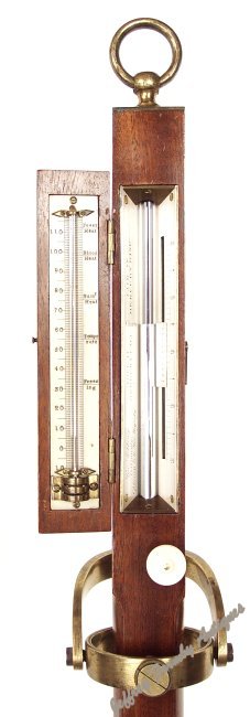 Marine barometer by George Stebbing, Portsmouth c1840