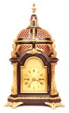 Front view of bracket clock by Viner & Co., London c1830