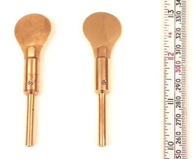 Ratchet chronometer keys