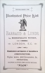 [Barraud & Lunds]: Illustrated Price List