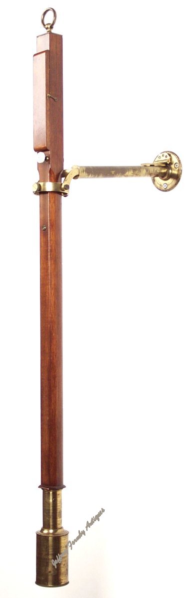 Marine barometer by George Stebbing, Portsmouth c1840