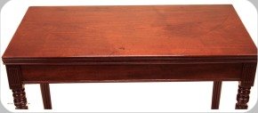 Mahogany tea table c1820